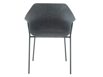 ETTORIANO - Felt chair with armrests by Ligne Roset - view 3